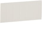 HAGER BOCCHIOTTI - Coprimodulo 6,5 moduli bianco RAL9001 per centralini Pablo Design