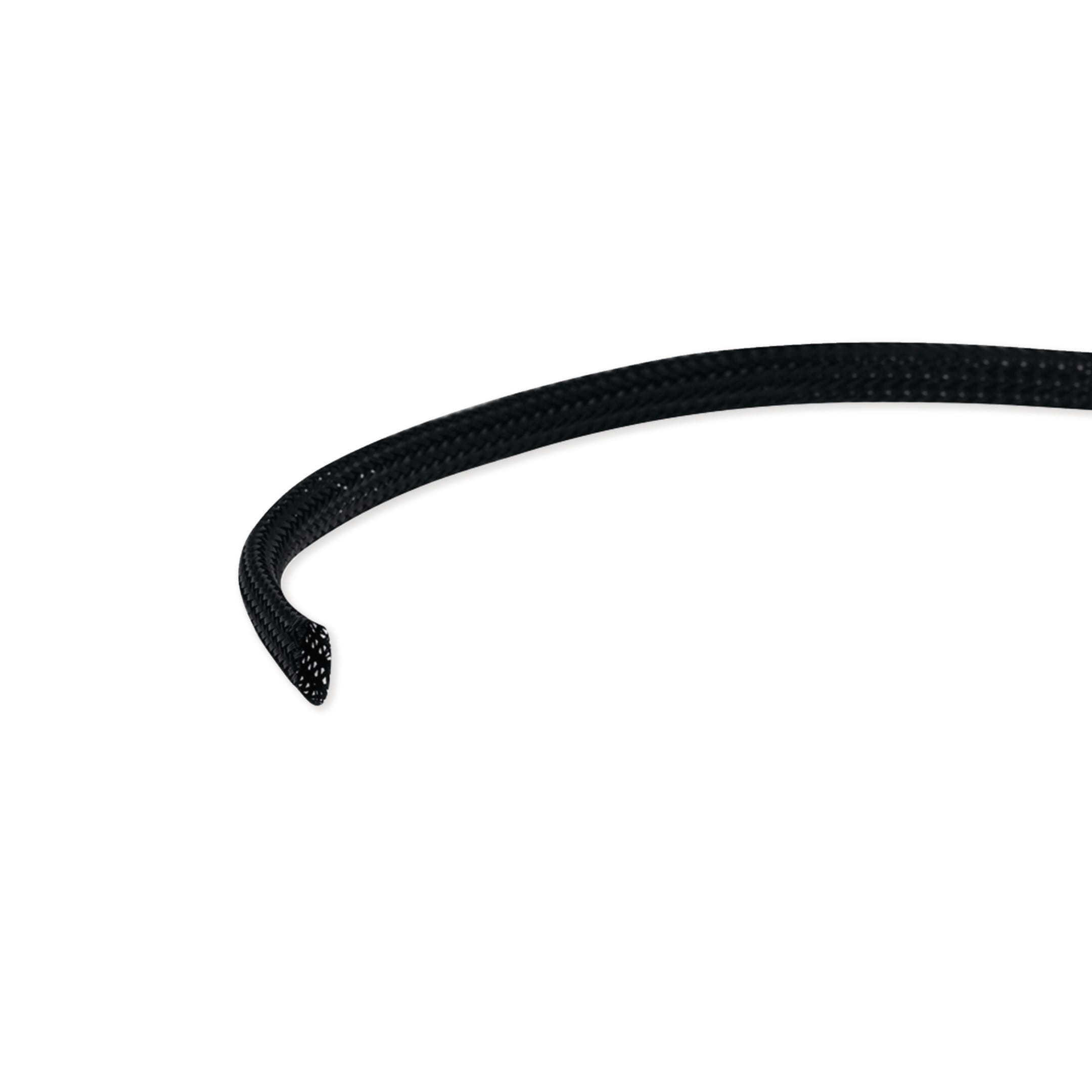 HAGER BOCCHIOTTI - Guaina trecciata autioestinguente diametro 5mm UL94 V2 nera TY 5