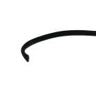 HAGER BOCCHIOTTI - Guaina trecciata autioestinguente diametro 5mm UL94 V2 nera TY 5