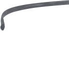 HAGER BOCCHIOTTI - Guaina trecciata autioestinguente diametro 10mm UL94 V2 grigio TY 10 G