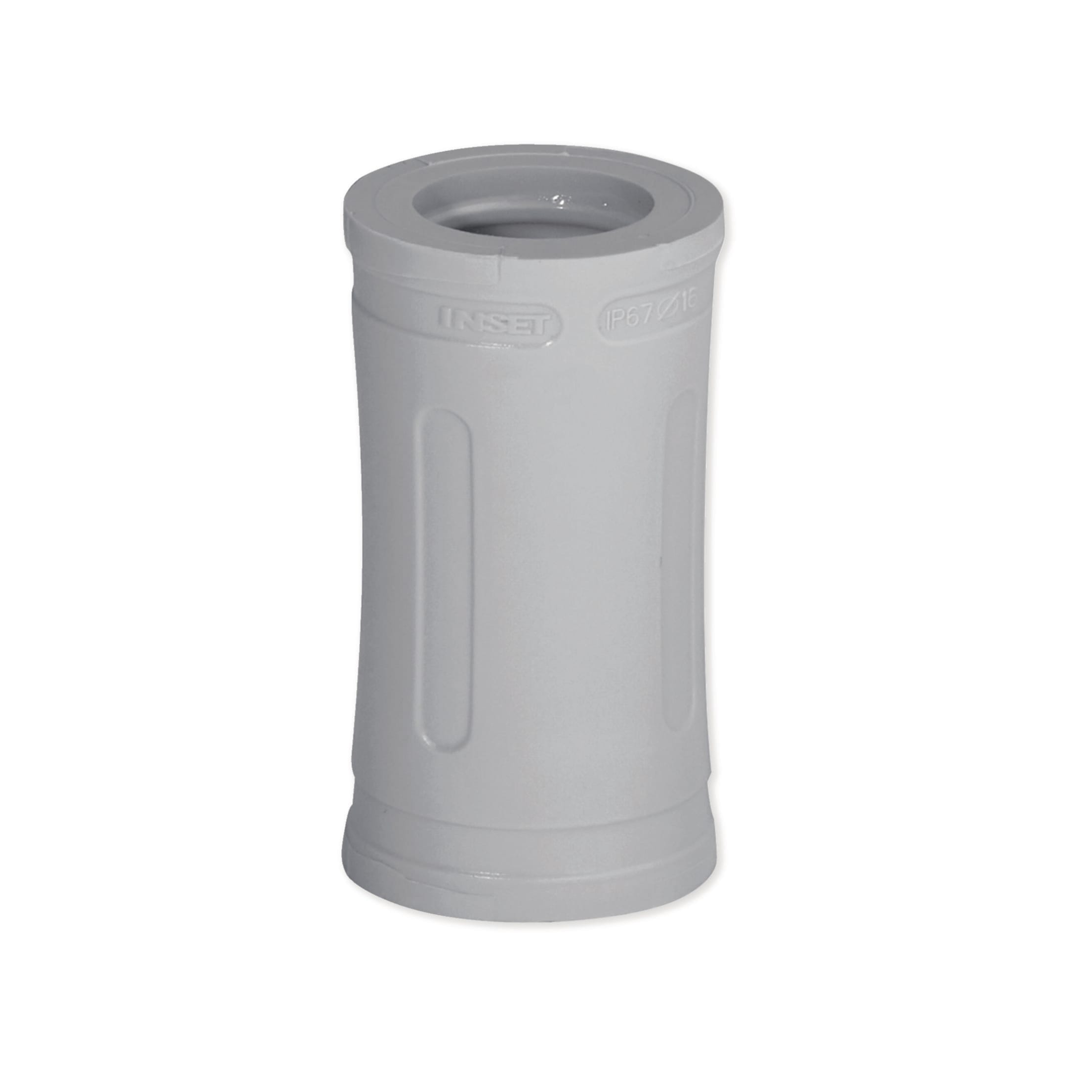 HAGER BOCCHIOTTI - Manicotto di giunzione per tubi rigidi IP67 grigio MSTN20