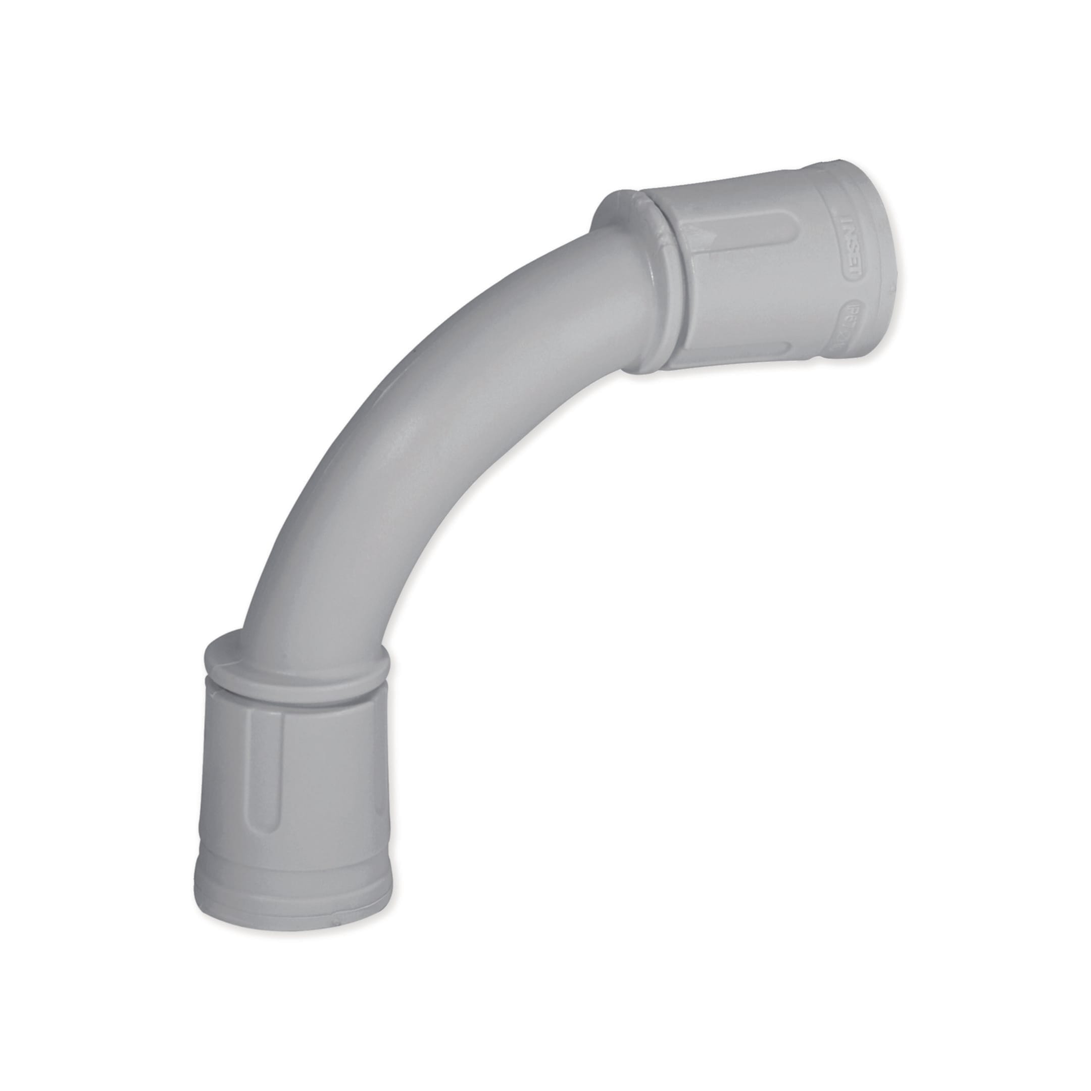 HAGER BOCCHIOTTI - Curva a 90° ad innesto rapido IP67 grigia CIRN40