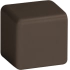 HAGER BOCCHIOTTI - Terminale per minicanali TMC / TMU marrone LM 15x17 B
