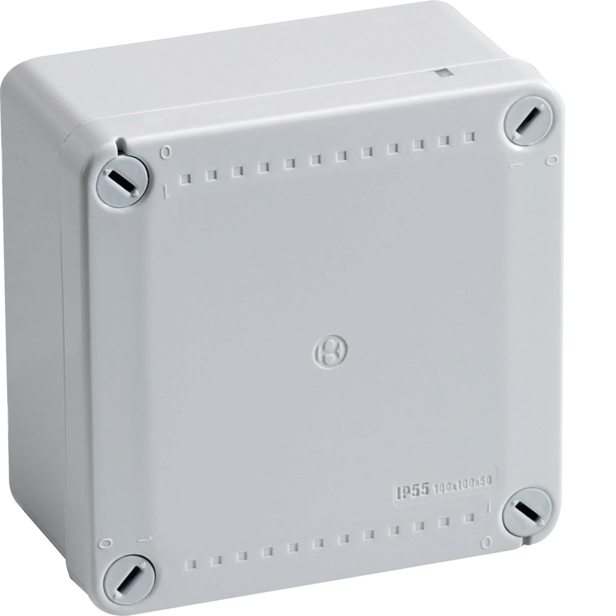 HAGER BOCCHIOTTI - Cassetta di derivazione IP56 grigia 100x100x50 1/4 di giro IP56 01 GRI