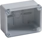 HAGER BOCCHIOTTI - IP56 03 TRASP Cassetta di derivazione cop trasparente viti 1/4 di giro GRIGIO