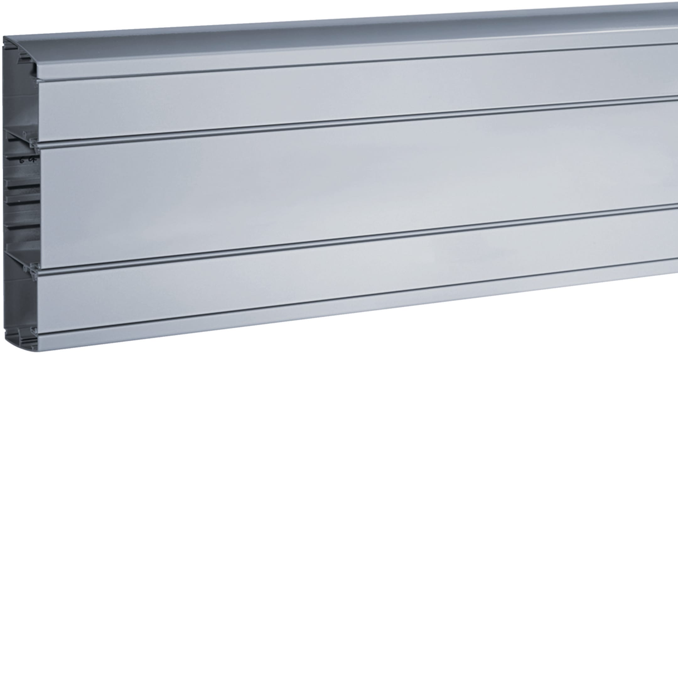HAGER BOCCHIOTTI - Canale in alluminio porta apparecchi alluminio opaco ALU 200x60 AO