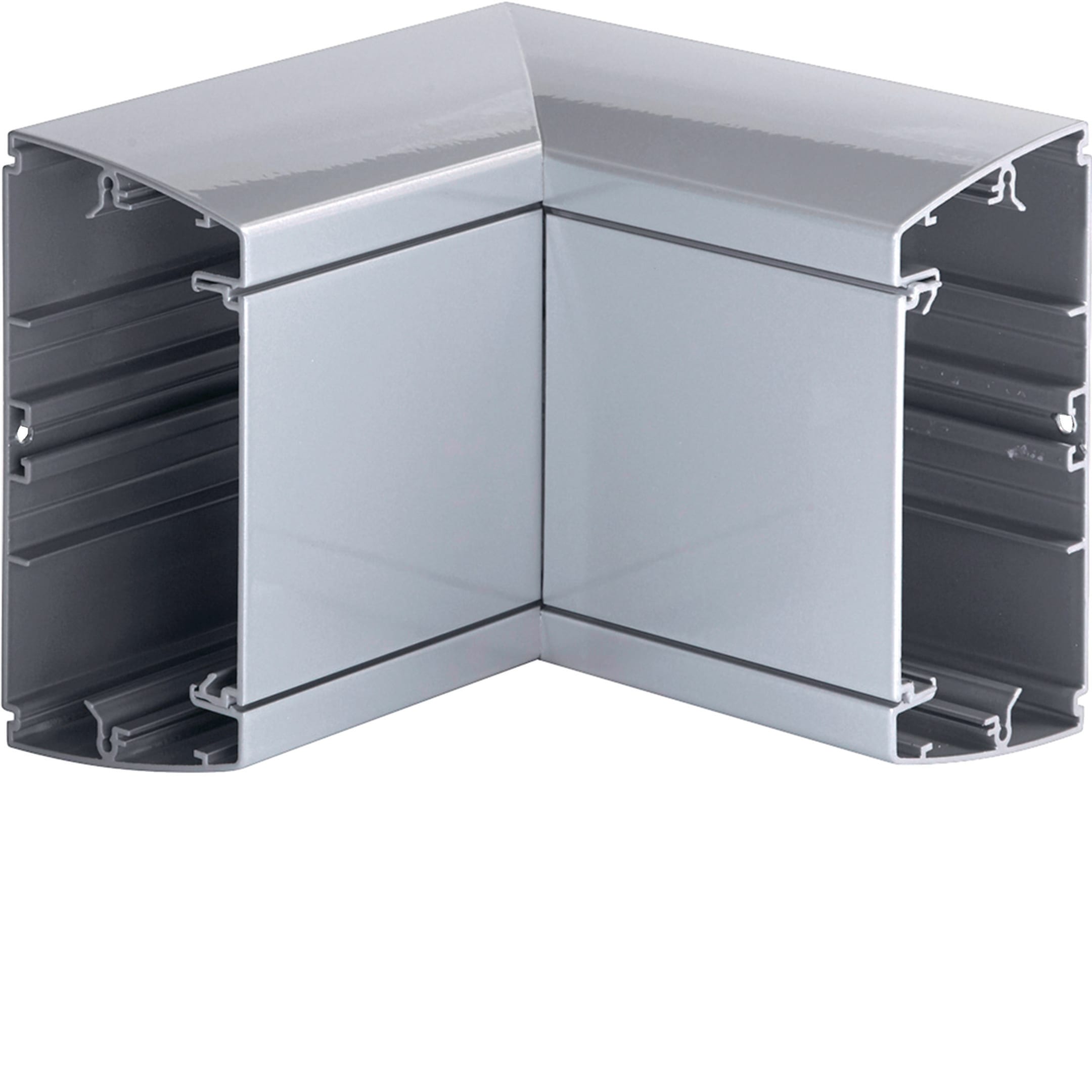 HAGER BOCCHIOTTI - Angolo interno per canale ALU-B alluminio opaco AI-ALU 120x60 AO