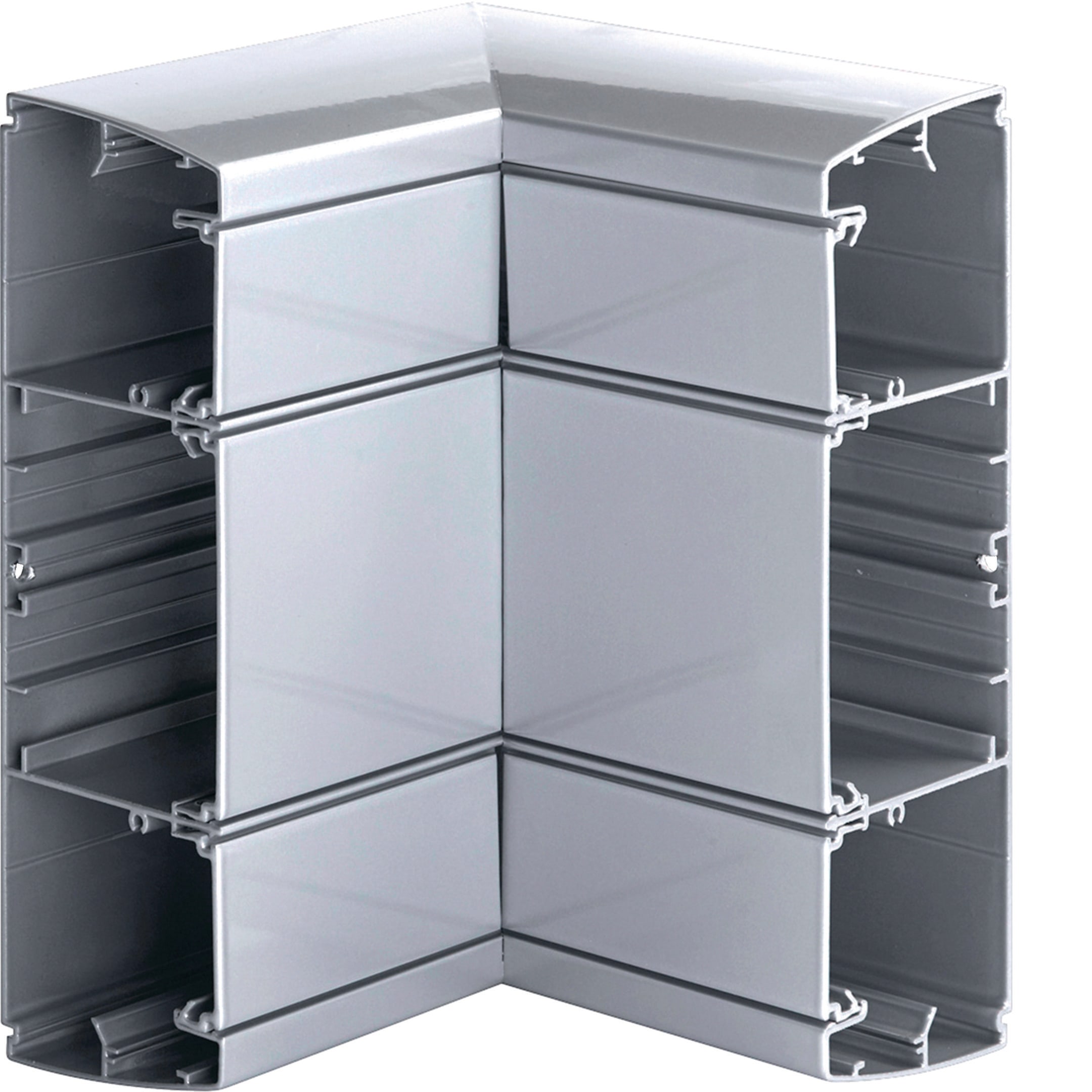 HAGER BOCCHIOTTI - AI-ALU 200x60 AO Angolo interno per canale ALU-B ALLUMINIO OPACO
