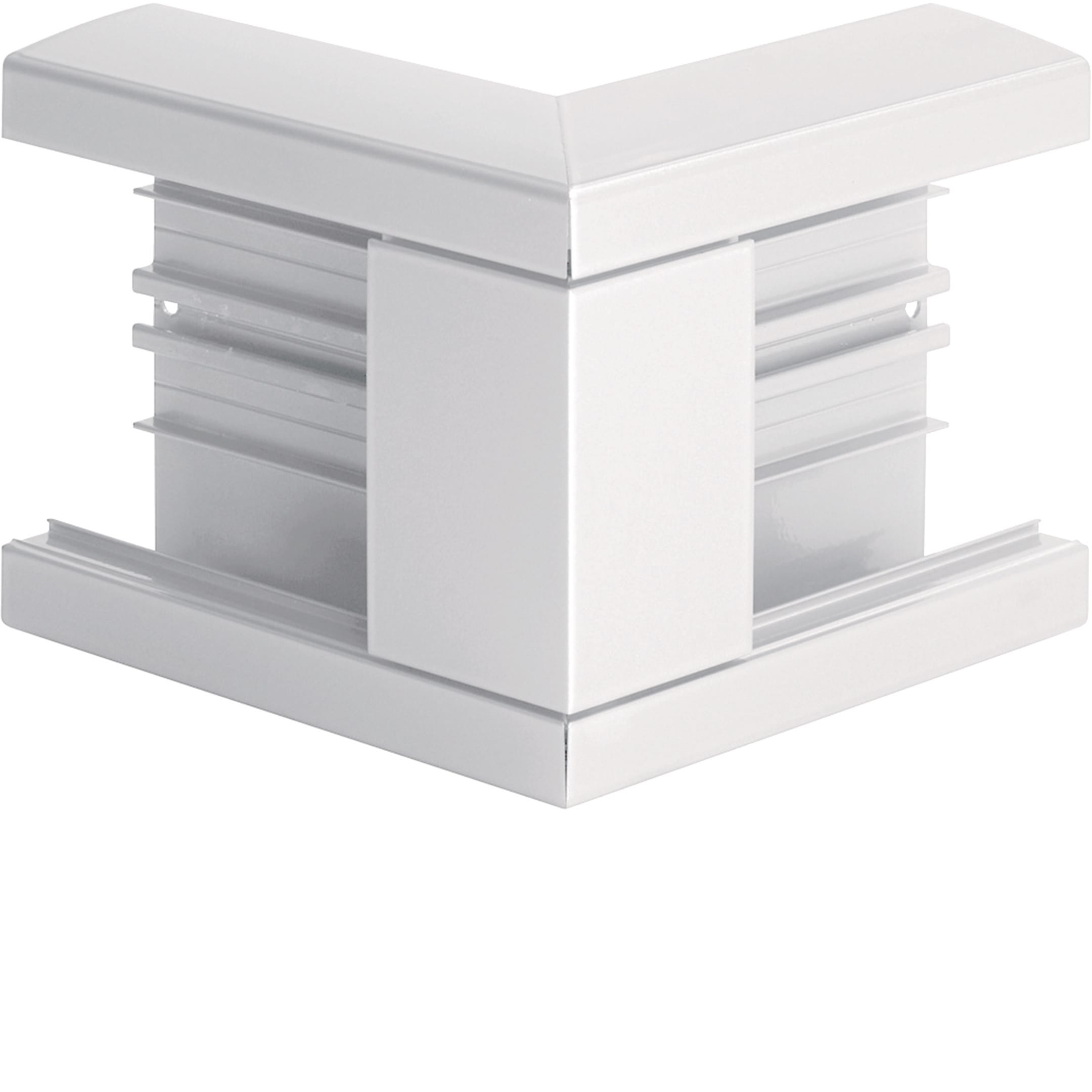 HAGER BOCCHIOTTI - AE-ALU 120x40 WE Angolo esterno per canale ALU-B BIANCO EVEREST