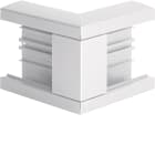 HAGER BOCCHIOTTI - AE-ALU 120x40 WE Angolo esterno per canale ALU-B BIANCO EVEREST