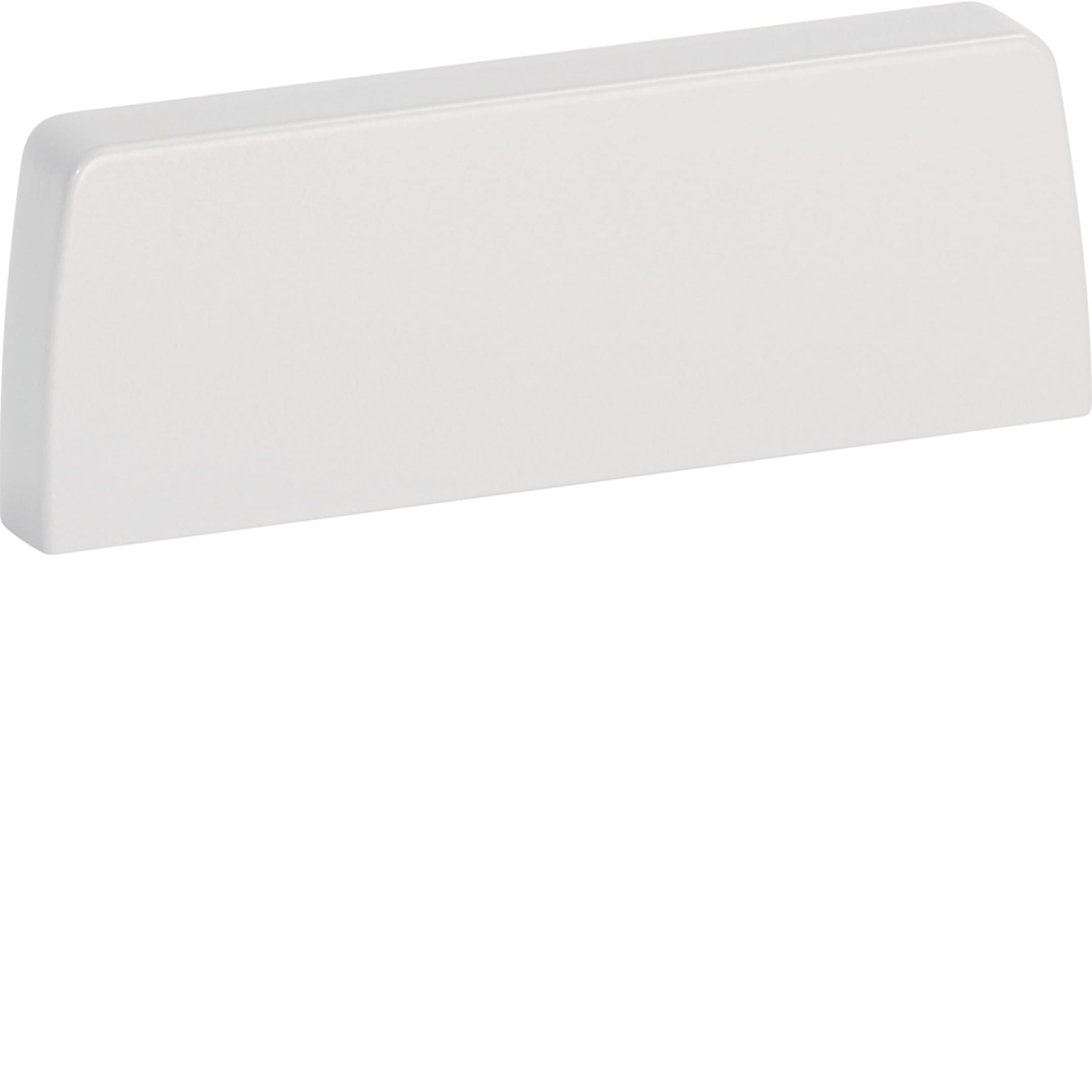 HAGER BOCCHIOTTI - Terminale per canale ALU-B bianco Everest L-ALU 120x40 WE
