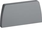 HAGER BOCCHIOTTI - L-ALU 120x60 AO Terminale per canale ALU-B ALLUMINIO OPACO