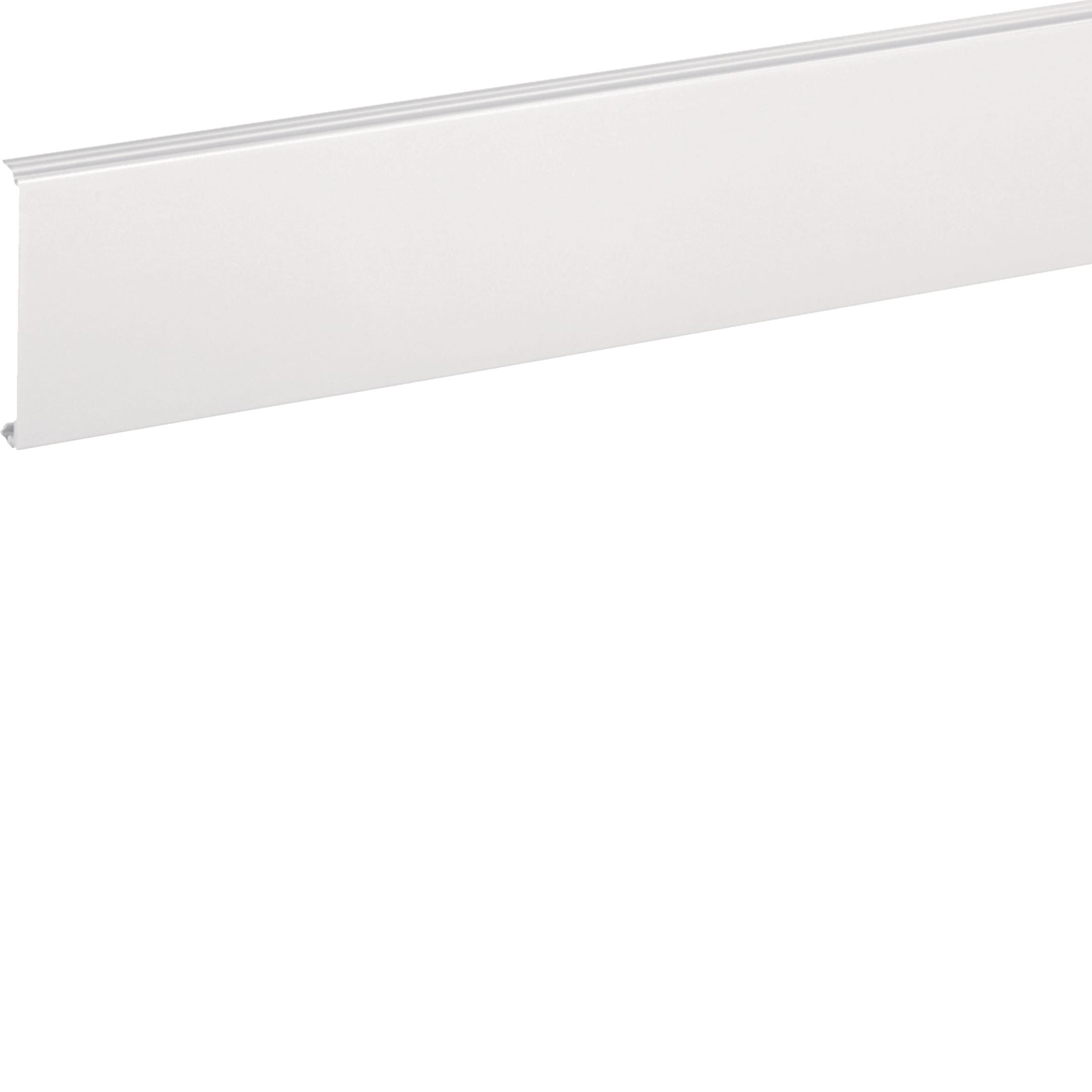 HAGER BOCCHIOTTI - Coperchio 80mm per canale ALU-B bianco Everest COV-ALU 80 WE