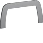 HAGER BOCCHIOTTI - Raccordo muro per canale ALU-B alluminio opaco RM-ALU 120x60 AO