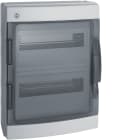 HAGER BOCCHIOTTI - Centralino 24 moduli con portella fumè Pablo IP65 grigio IP65 24 GRI