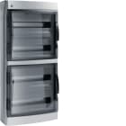 HAGER BOCCHIOTTI - Centralino 72 moduli con portella fumè Pablo IP65 grigio IP65 72 GRI
