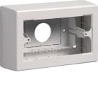 HAGER BOCCHIOTTI - Scatola porta apparecchi universale 4-3 moduli linee TMC/TMU bianco SMN 4-3 W