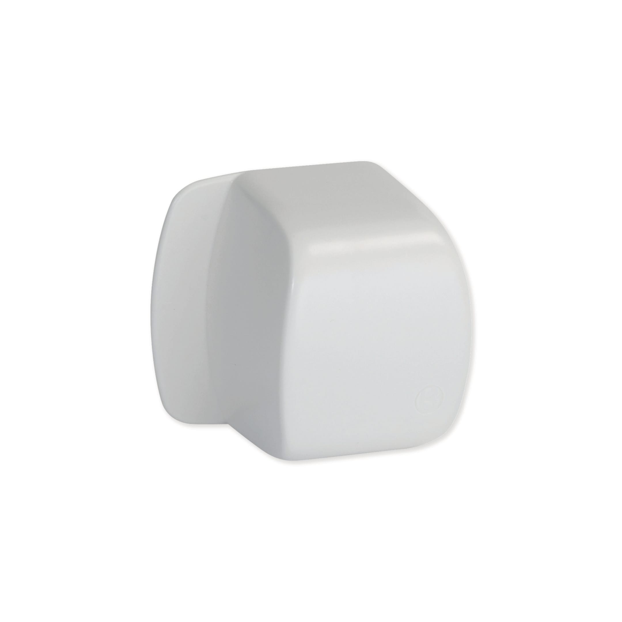 HAGER BOCCHIOTTI - Tappo terminale per canali condizionamento CND bianco Everest CTT 65x50 WE