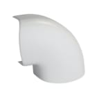 HAGER BOCCHIOTTI - CAP 120x75 WE Angolo piano per canali condizionamento CND BIANCO EVEREST