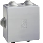 HAGER BOCCHIOTTI - Cassetta di derivazione IP44 grigia 80x80x40 IP44 03 GRI GWT960