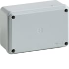 HAGER BOCCHIOTTI - Cassetta derivazione IP56 grigia 120x80x50 viti metalliche IP56 02 VM GWT960