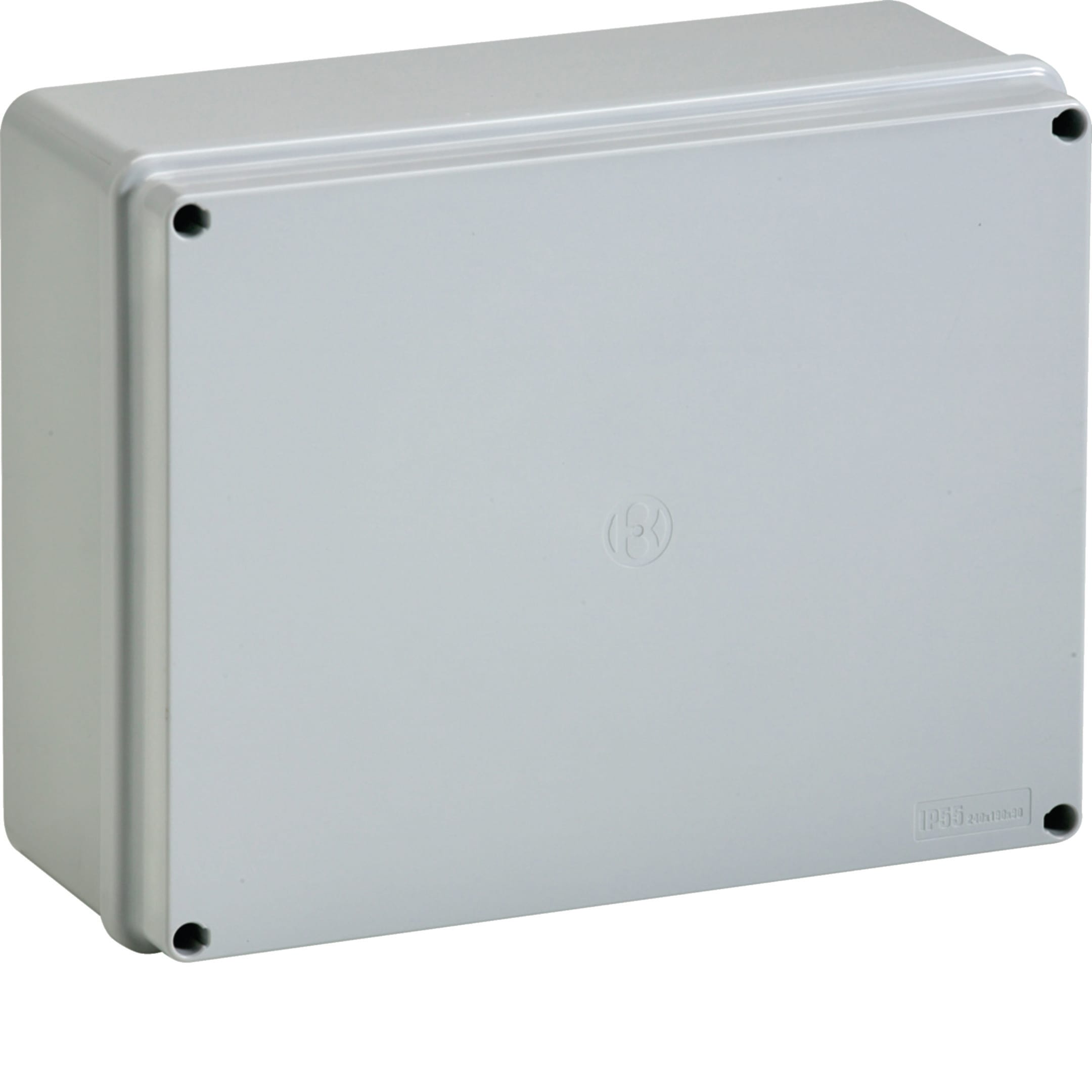 HAGER BOCCHIOTTI - Cassetta derivazione IP56 grigia 240x190x90 viti metalliche IP56 05 VM GWT960