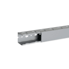 HAGER BOCCHIOTTI - TPD 50x50 G Canaletta con pretranciature laterali Ø 18mm e Ø 23mm GRIGIO