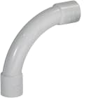 HAGER BOCCHIOTTI - Curva a 90° per tubi rigidi autoestinguente IP40 grigio CGRI16
