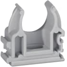 HAGER BOCCHIOTTI - Supporto fissatubo a scatto per tubi rigidi Halogen Free grigio FISN20