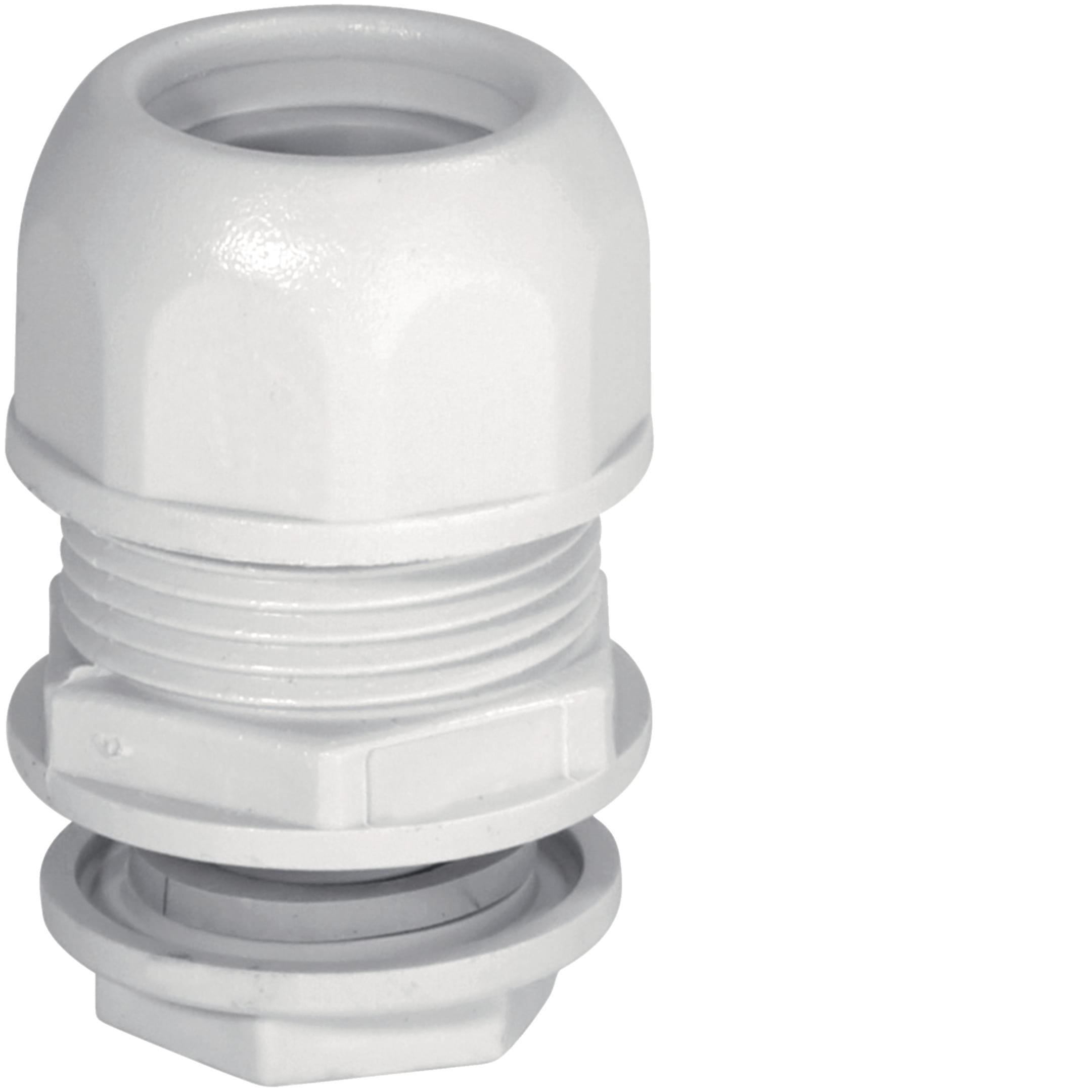 HAGER BOCCHIOTTI - Raccordo fisso guaina spiralata-scatola IP64 passo GAS grigio RAGG10