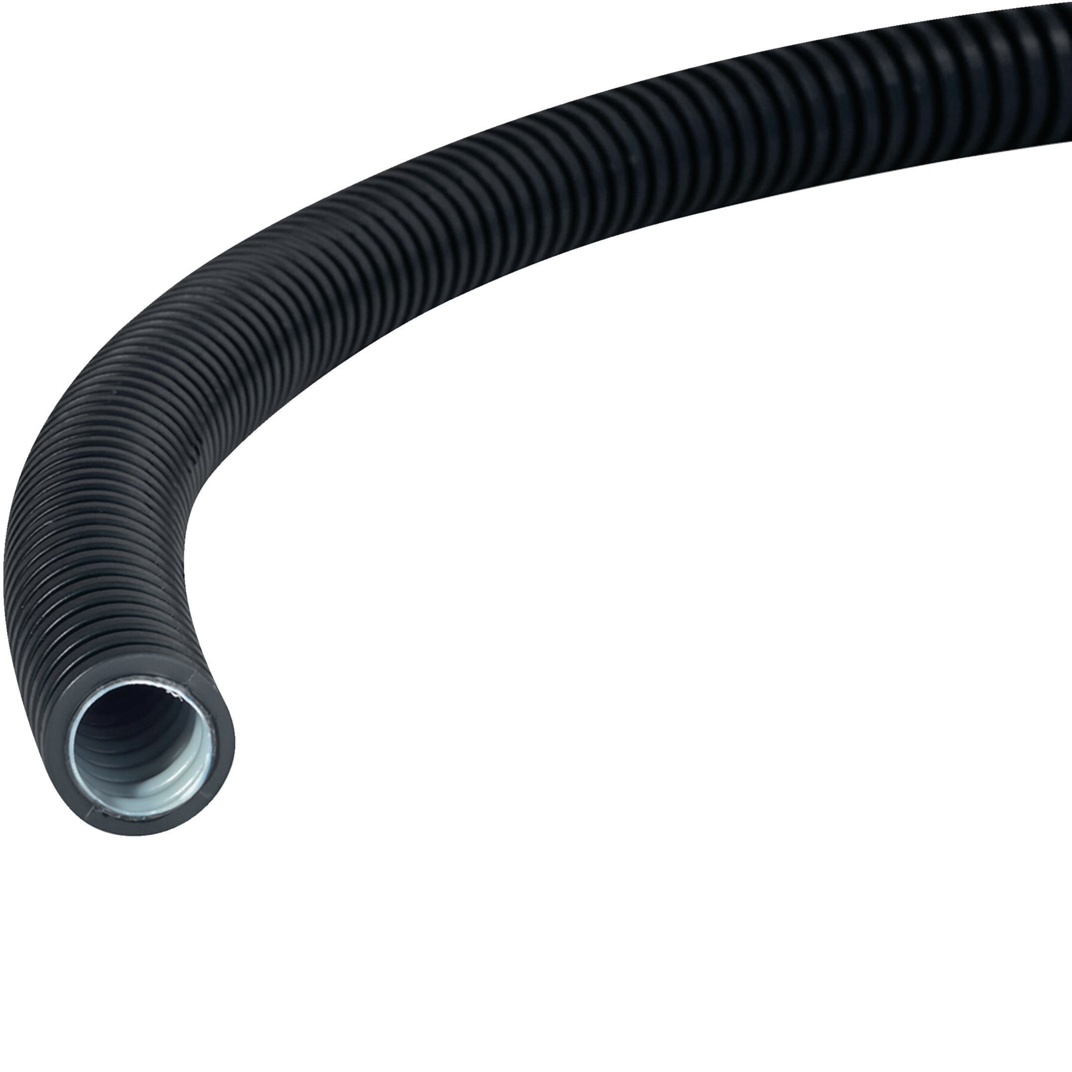 HAGER BOCCHIOTTI - Tubo corrugato coestruso pieghevole autoestinguente 30m 3321 nero FCXN32