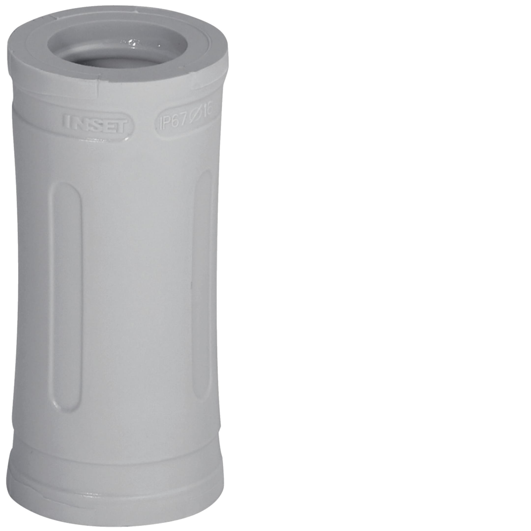 HAGER BOCCHIOTTI - MSTN 25 Manicotto di giunzione ad innesto rapido IP67 Halogen Free GRIGIO