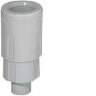 HAGER BOCCHIOTTI - Raccordo tubo rigido 16mm - guaina 12mm IP67 grigio in sacchetto da 6pz GSTON16