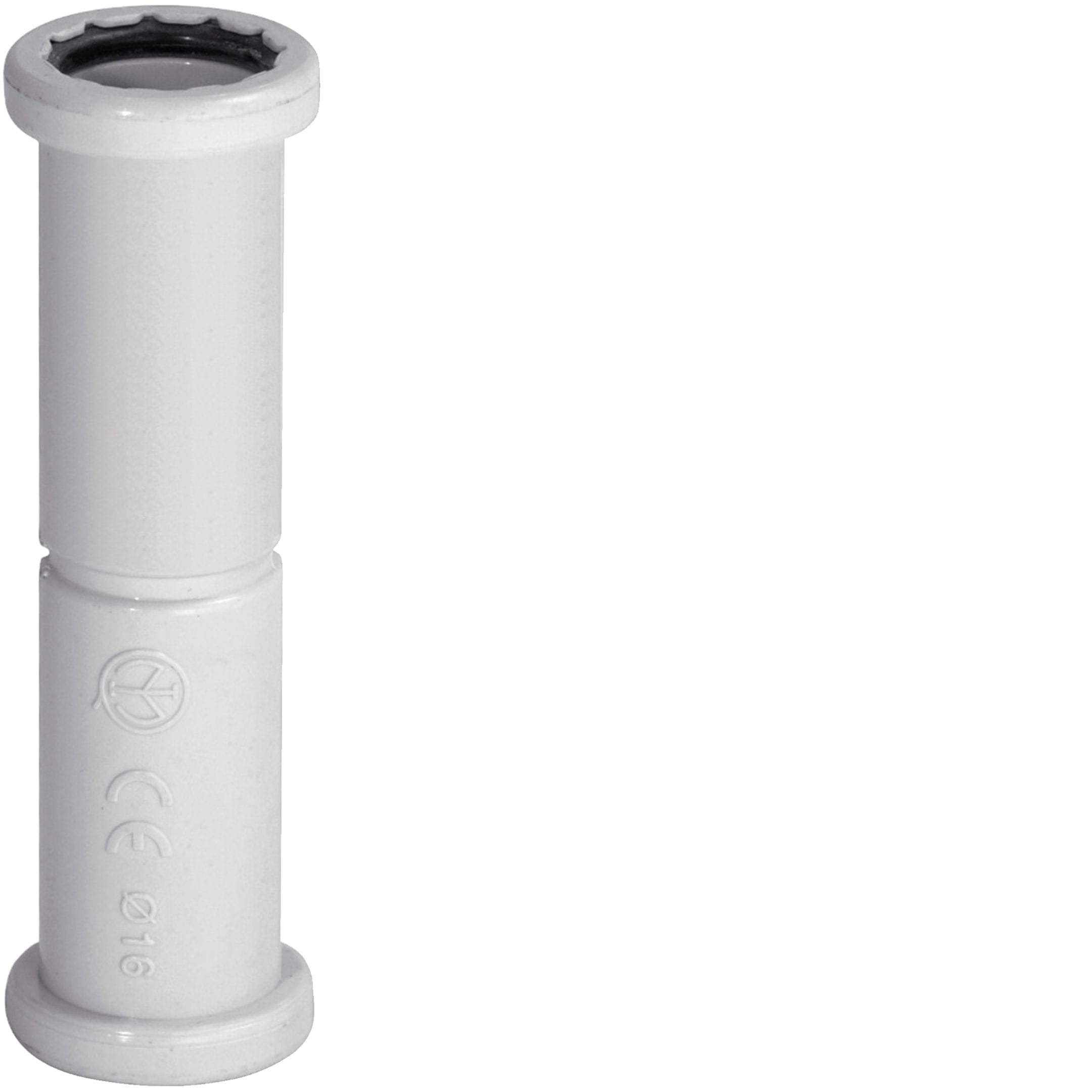HAGER BOCCHIOTTI - Manicotto di giunzione per tubi rigidi autoestinguente IP65 grigio IPT20