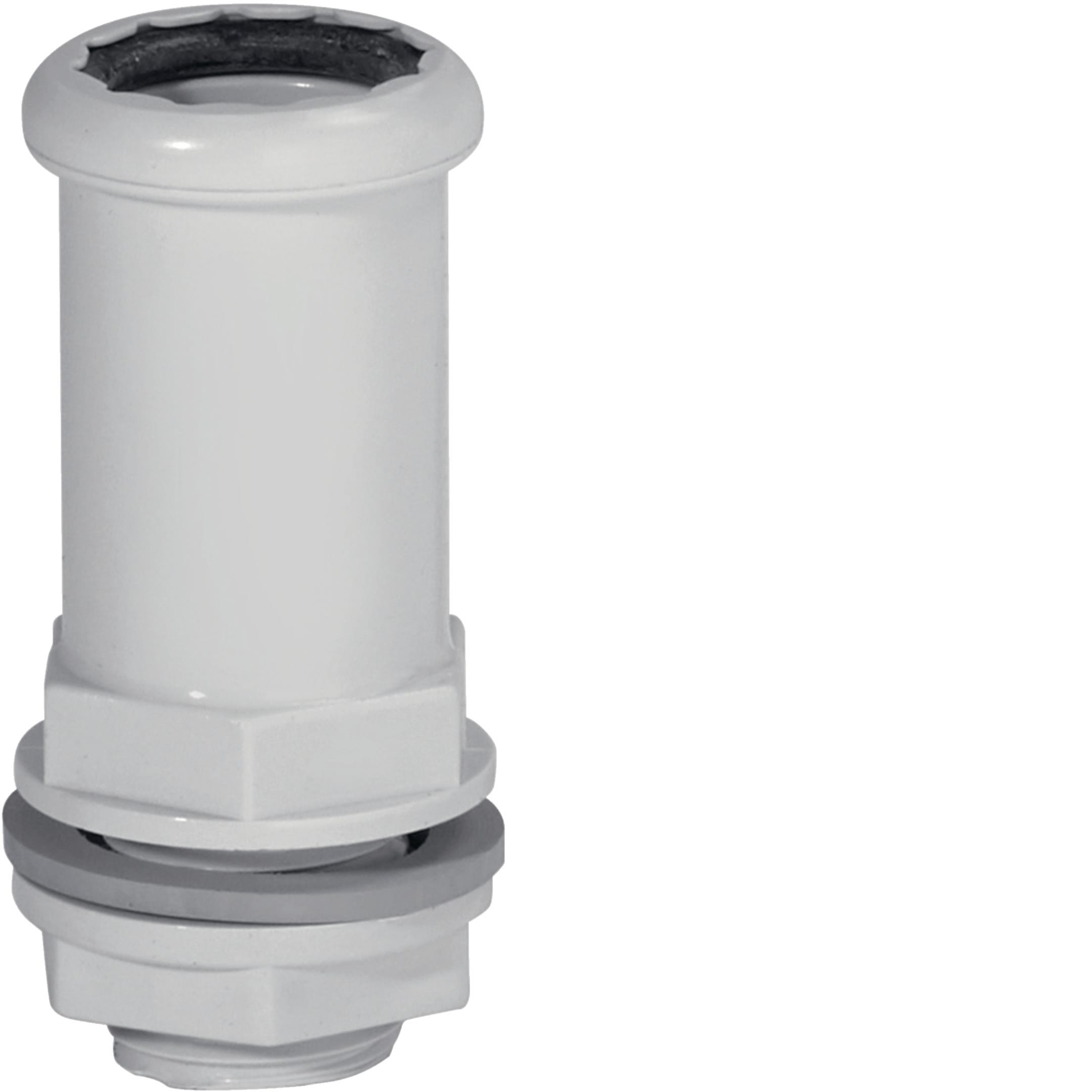 HAGER BOCCHIOTTI - Raccordo tubo rigido-scatola autoestinguente IP65 grigio IPS25