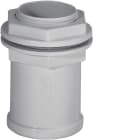HAGER BOCCHIOTTI - Raccordo tubo rigido-scatola autoestinguente IP65 grigio IPS40