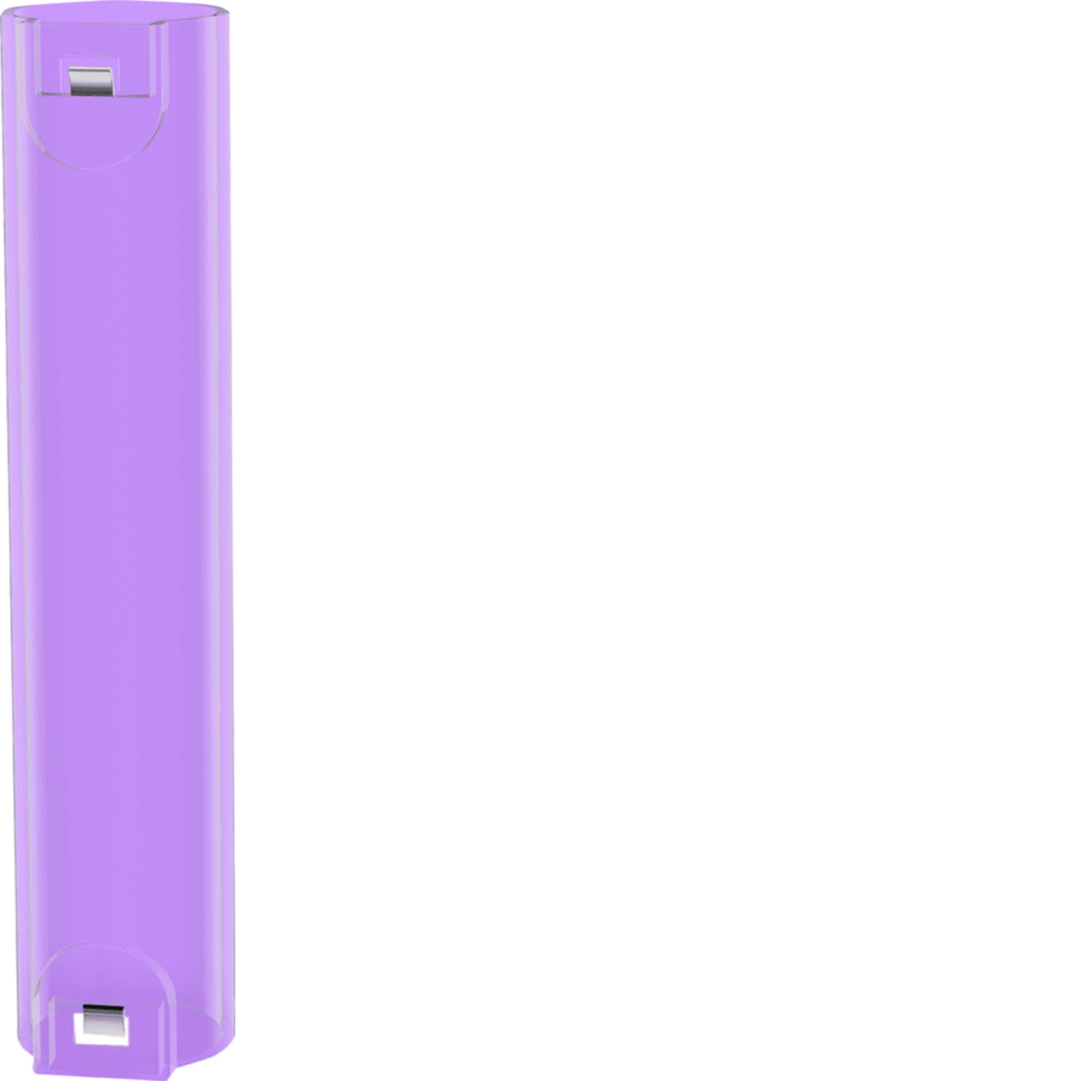 HAGER BOCCHIOTTI - Manicotto LSZH con clip metallica diametro 16 mm IP64 viola trasparente
