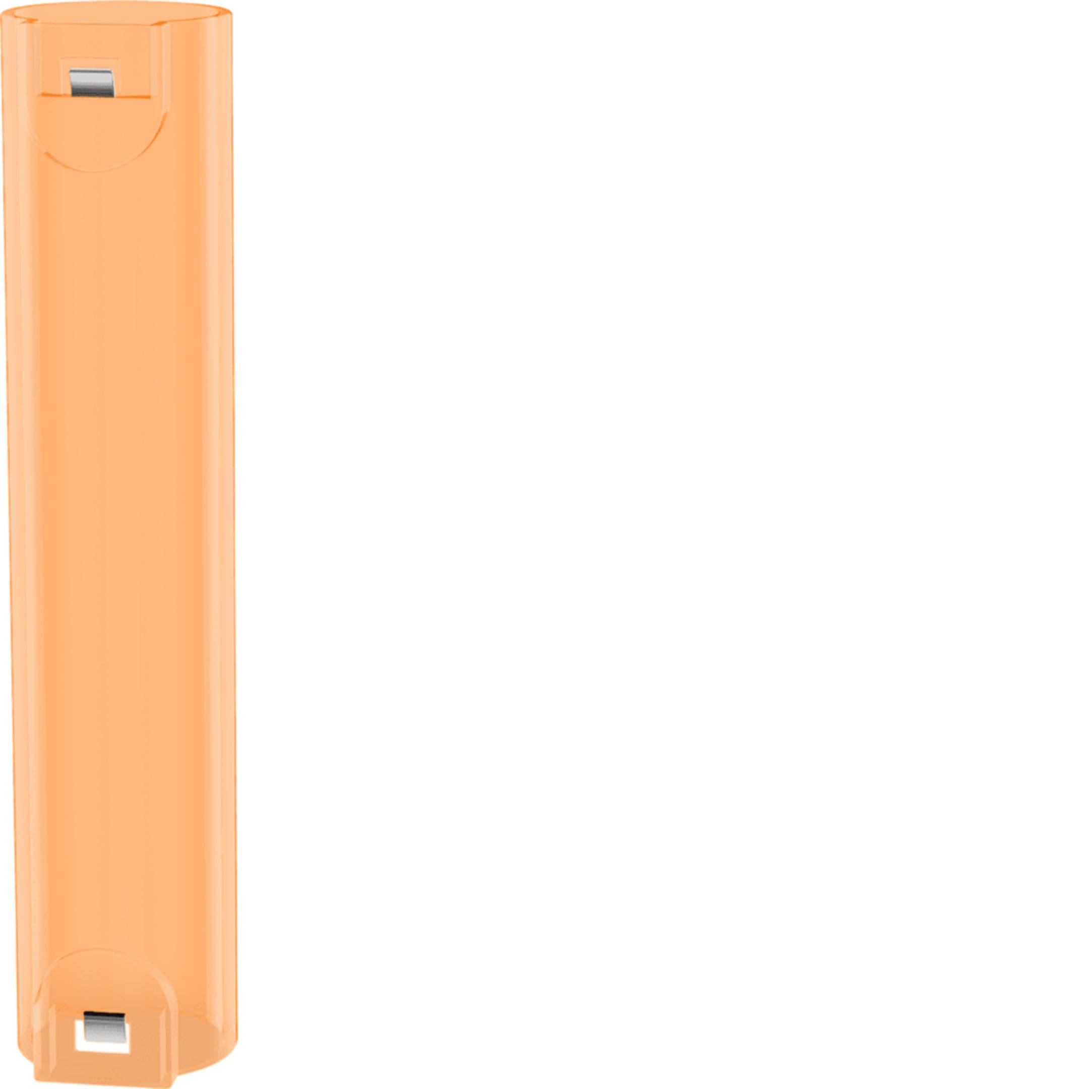 HAGER BOCCHIOTTI - Manicotto LSZH con clip metallica diametro 25 mm IP64 arancio trasparente