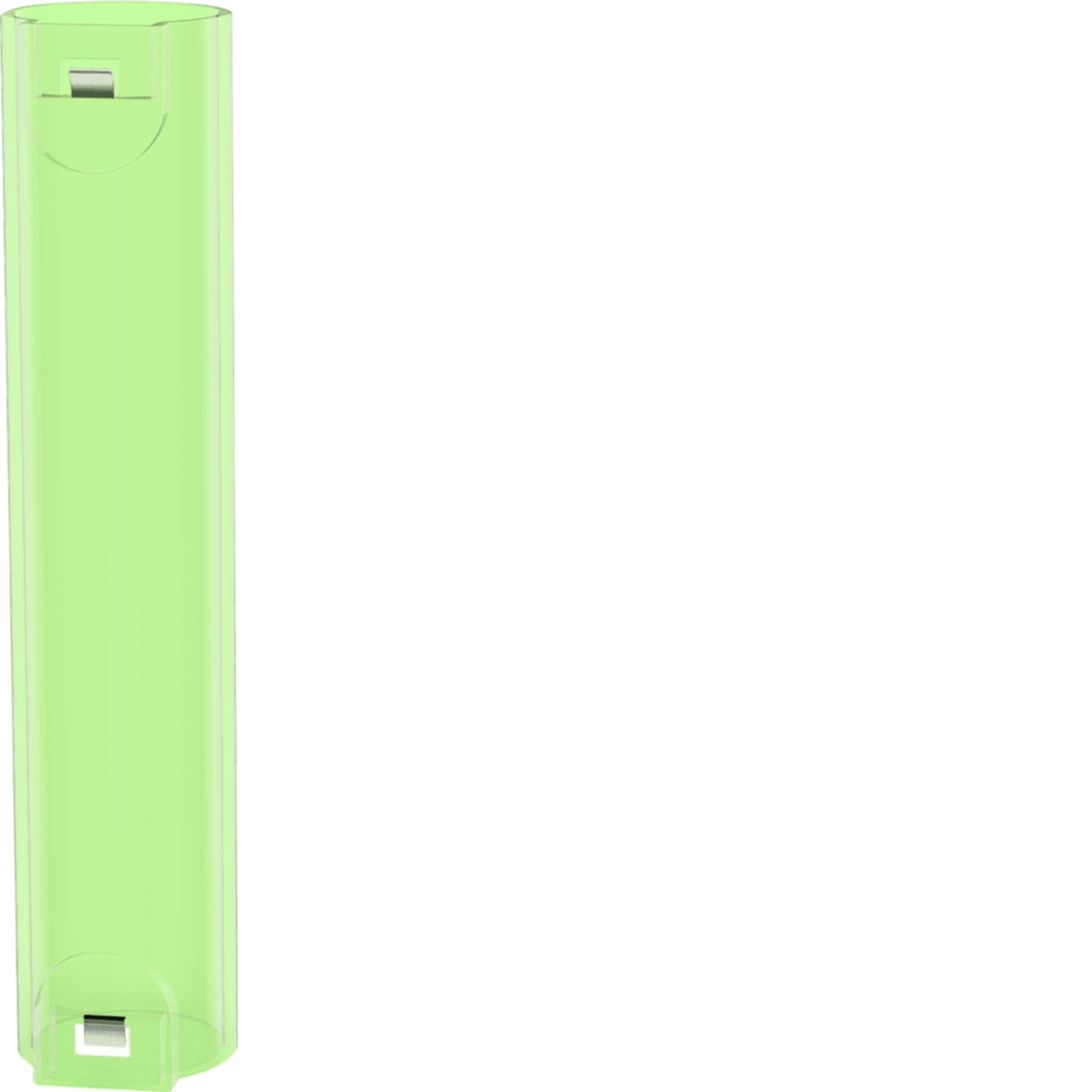HAGER BOCCHIOTTI - Manicotto LSZH con clip metallica diametro 32 mm IP64 verde trasparente