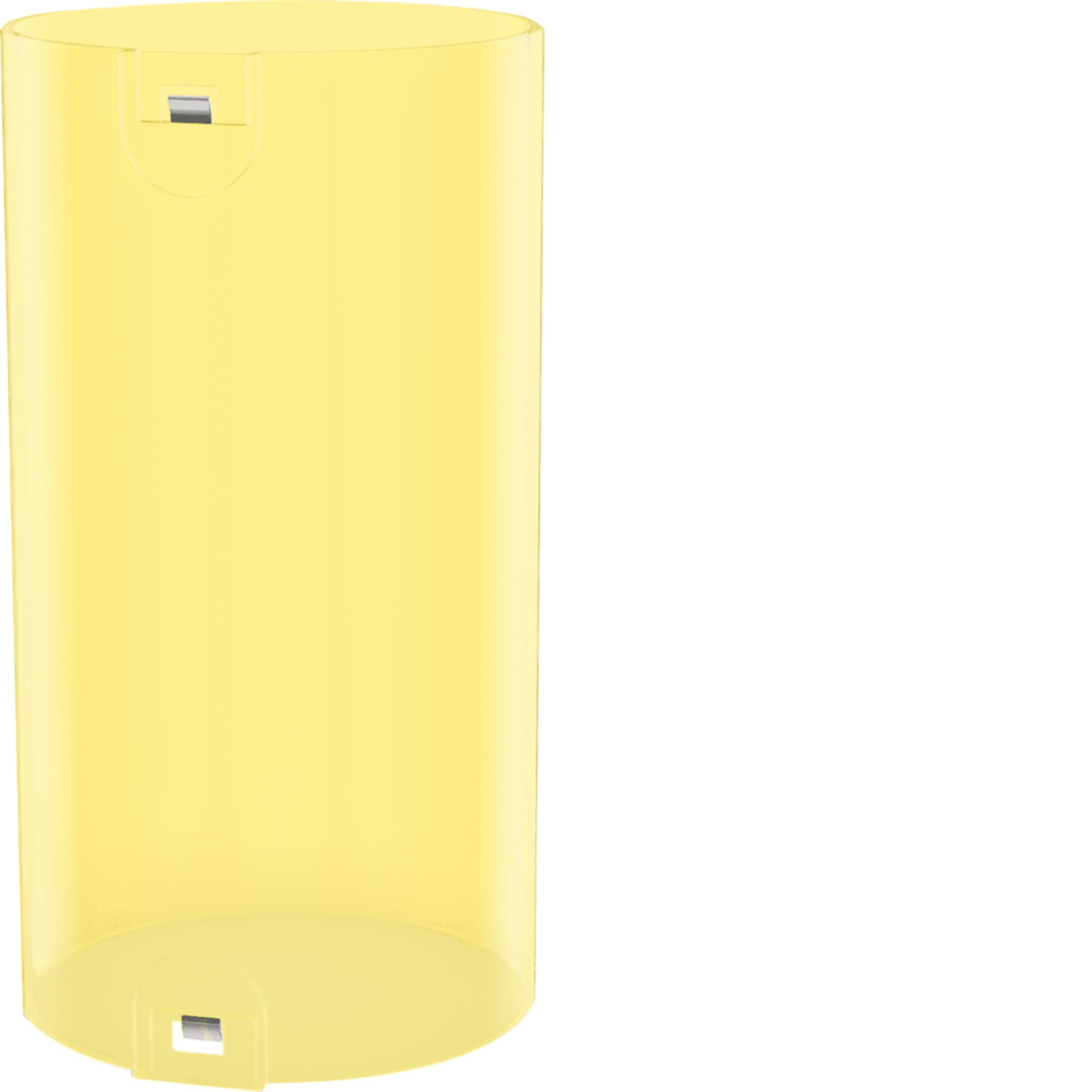 HAGER BOCCHIOTTI - Manicotto LSZH con clip metallica diametro 40 mm IP64 giallo trasparente