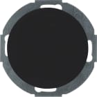 HAGER BOCCHIOTTI - Inserto cieco con pezzo centrale Serie R.classic nero lucido