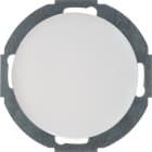 HAGER BOCCHIOTTI - Inserto cieco con pezzo centrale Serie R.classic bianco polare lucido