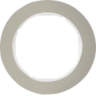 HAGER BOCCHIOTTI - Cornice singola Serie R.classic?acciaio inox/bianco polare, metallo opaco