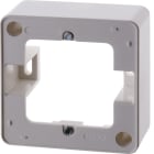 HAGER BOCCHIOTTI - Cornice singola per montaggio a parete bianco polare lucido