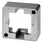 HAGER BOCCHIOTTI - Cornice singola per montaggio a parete antracite velluto, verniciato