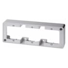 HAGER BOCCHIOTTI - Cornice tripla per montaggio a parete bianco polare lucido