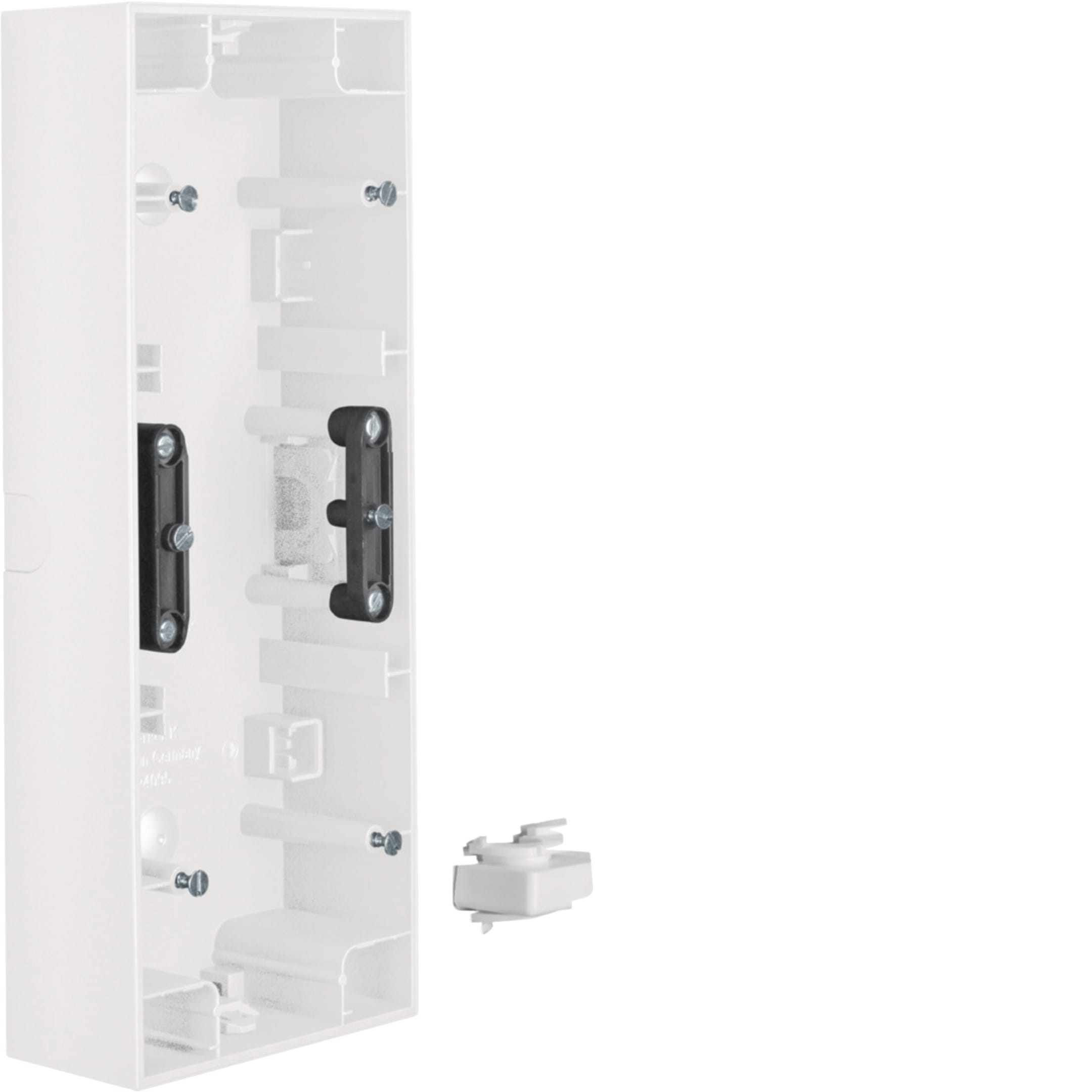 HAGER BOCCHIOTTI - Scatola a parete tripla Berker K.1 bianco polare lucido