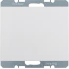 HAGER BOCCHIOTTI - Inserto cieco con pezzo centrale Berker K.1 bianco polare lucido