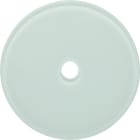 HAGER BOCCHIOTTI - Placca in vetro per interruttore/pulsante a manopola Serie Glas