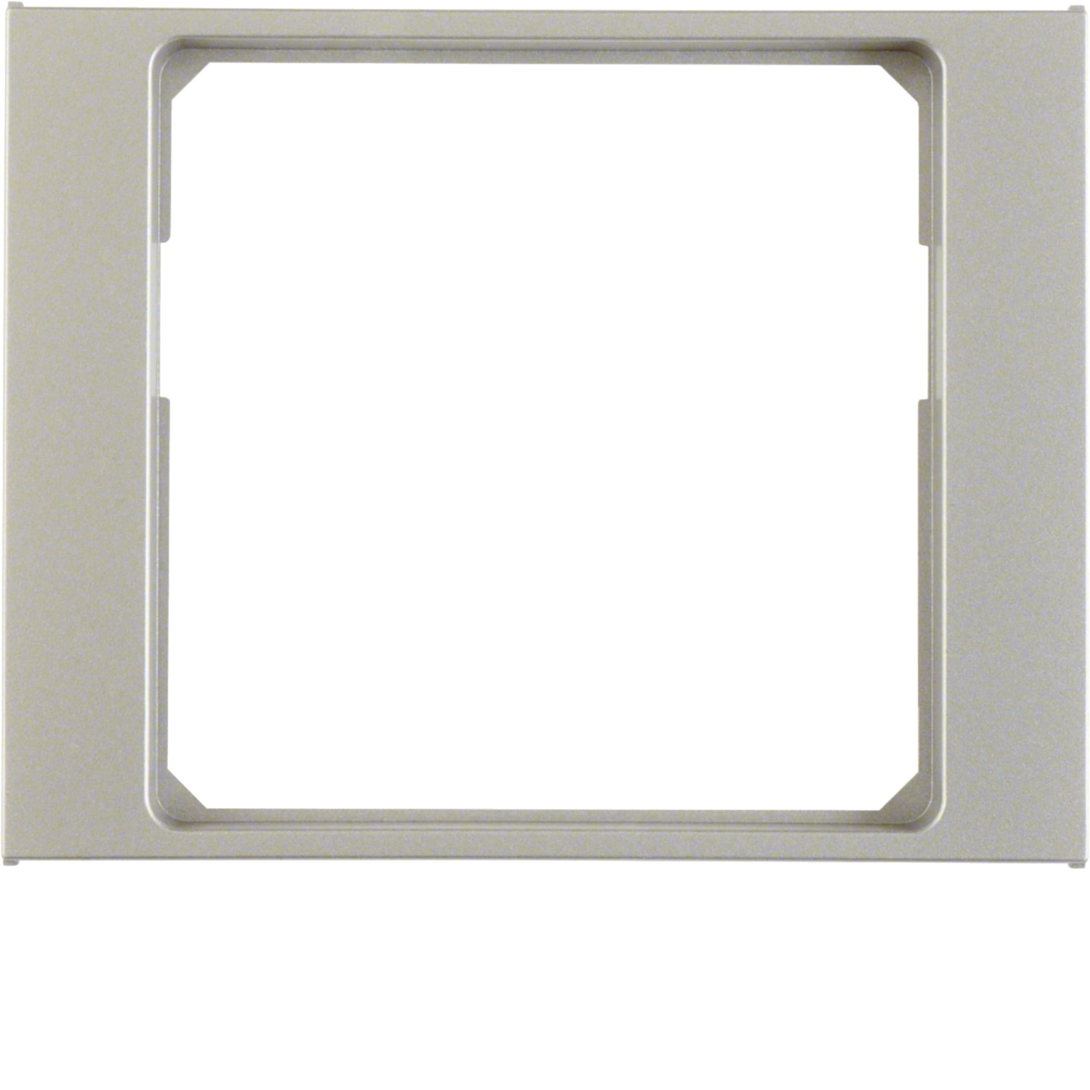 HAGER BOCCHIOTTI - Anello adattatore x Pezzo c.le 50 x 50 mm Serie K.5 acciaio inox opaco, vernic.